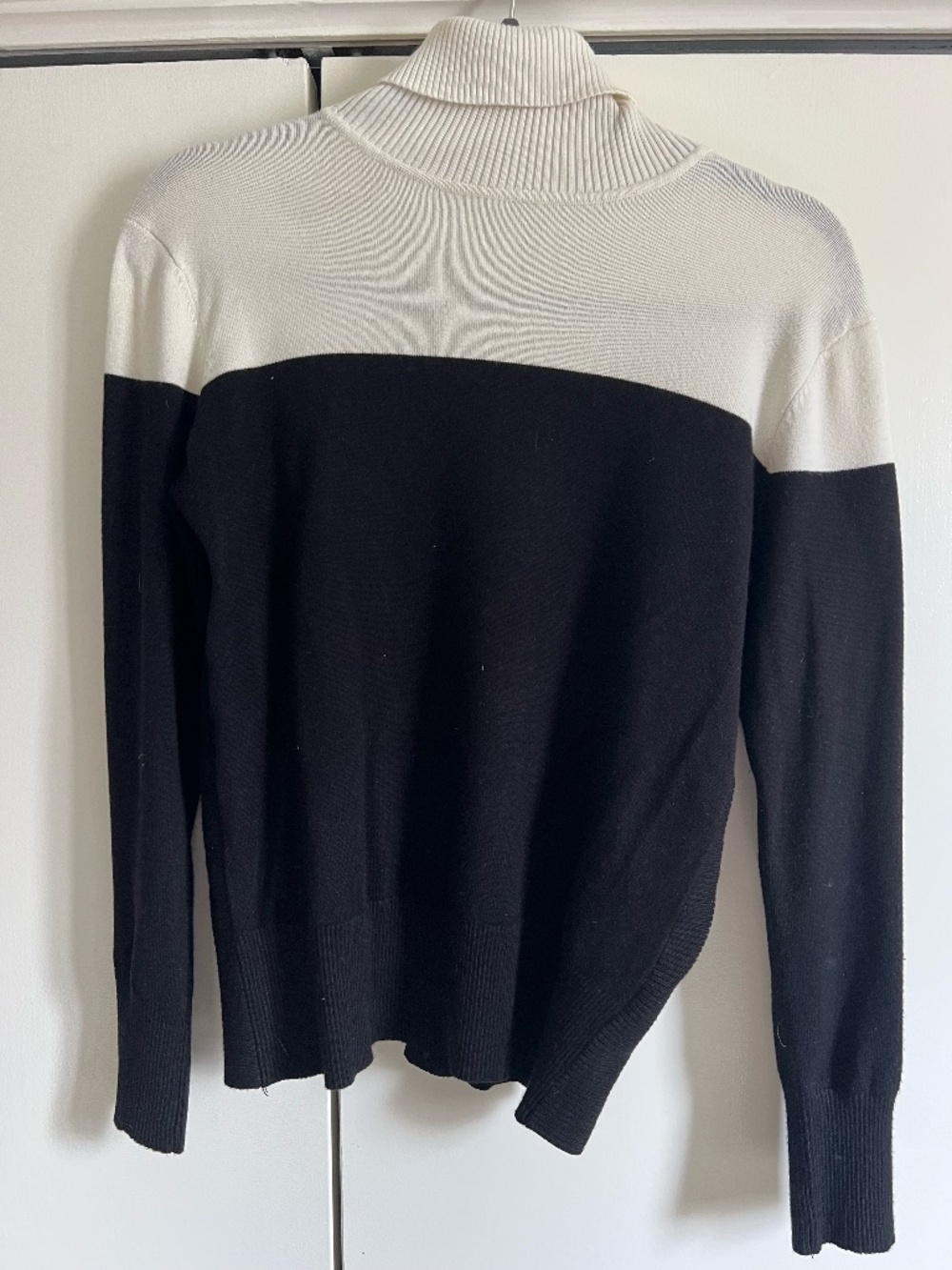 Cynthia Rowley Colorblock Turtleneck Sweater